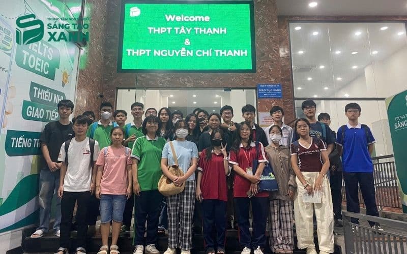 [THPT Tây Thạnh & THPT Nguyễn Chí Thanh] Trải nghiệm thi thử IELTS trên máy tính tại Sáng Tạo Xanh
