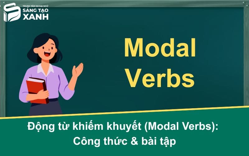 Động từ khiếm khuyết (Modal Verbs): Công thức & bài tập