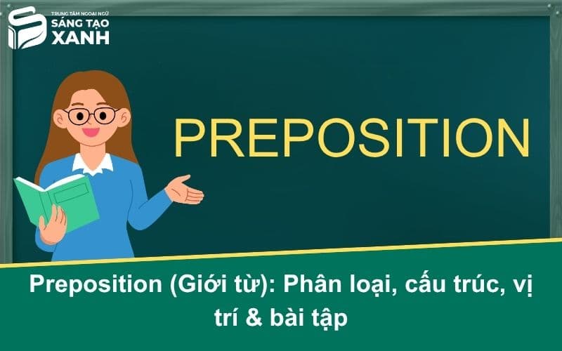 Preposition (Giới từ): Phân loại, cấu trúc, vị trí & bài tập