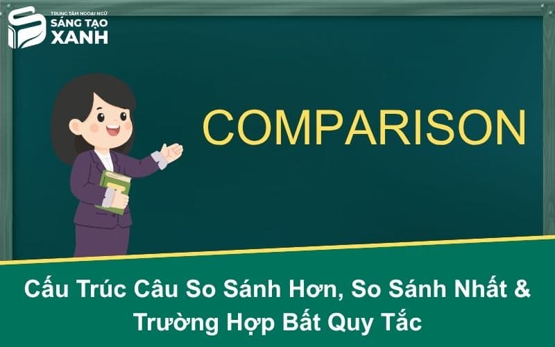 Cấu Trúc Câu So Sánh Hơn, So Sánh Nhất & Trường Hợp Bất Quy Tắc